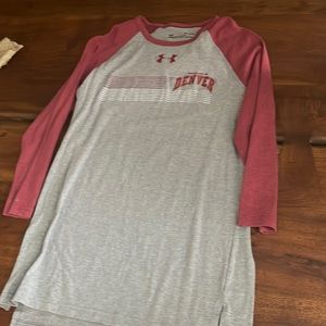 Under Armour 3/4 sleeves Denver university